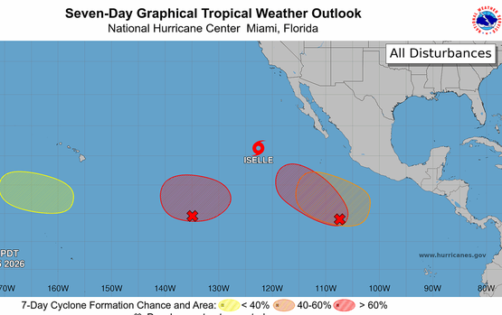 NOAA. Pronóstico a 5 días (click para abrir)